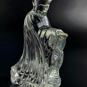 Vintage - King Gaspar-Kneeling-Gold Jar - Nativity-Gorham by Gorham Crystal